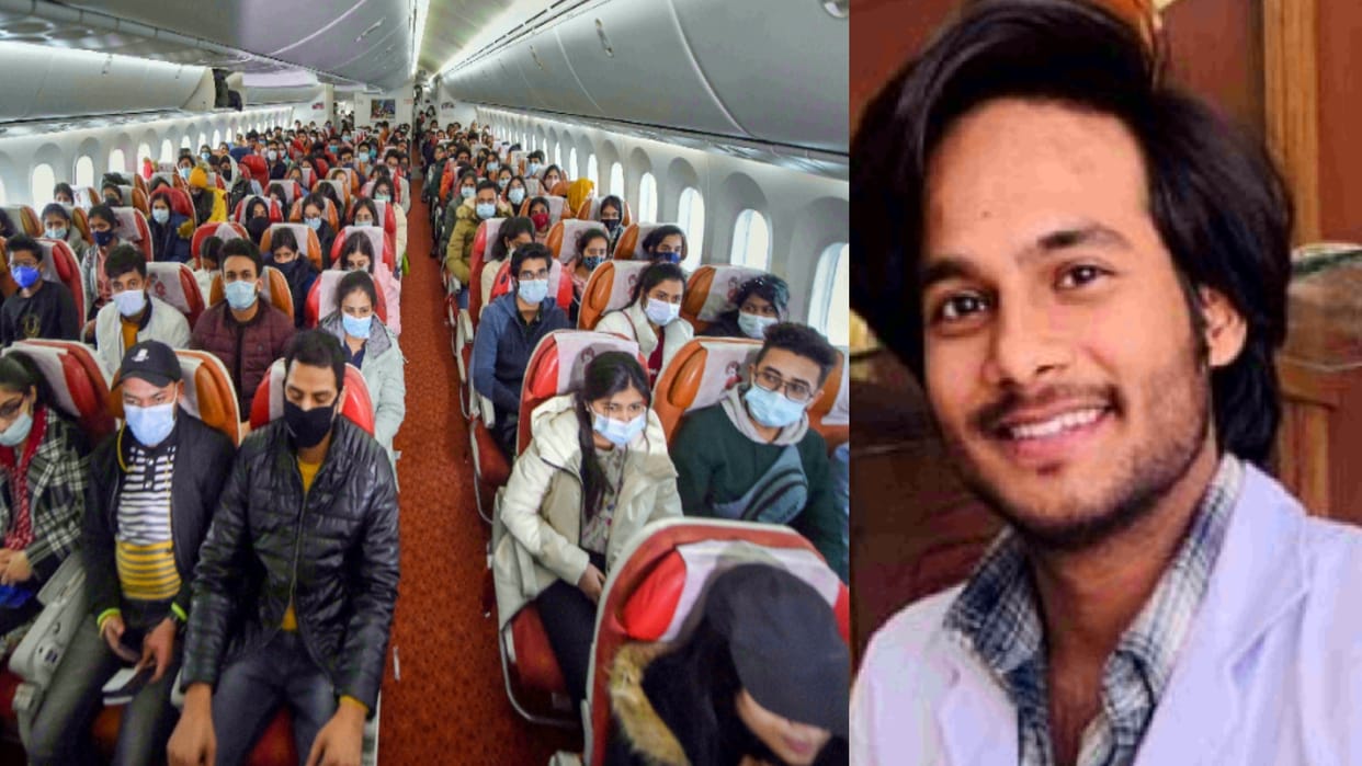 russia ukraine news faridabad student vishal stranded in Ukraine cried on phone while talking family read ordeal