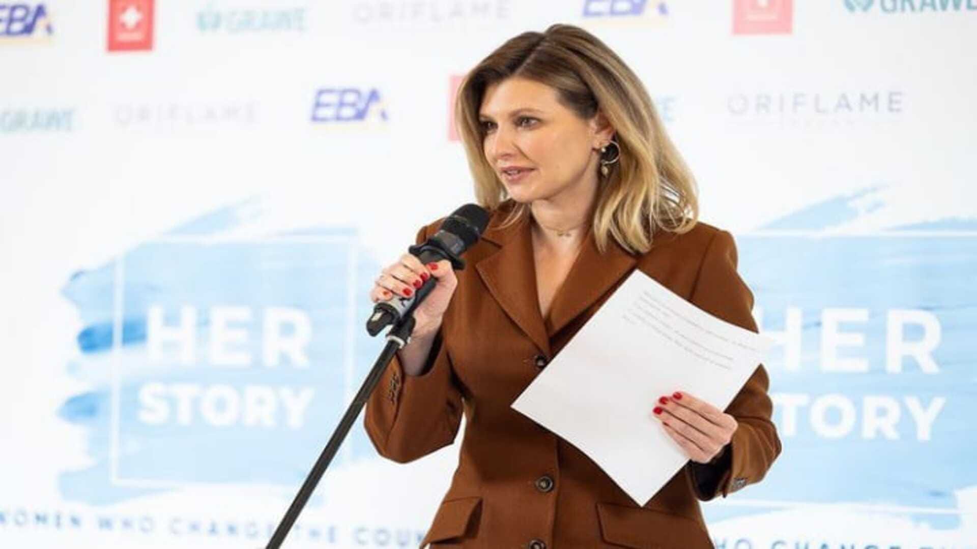 The main reason for Volodymyr Zelensky's strength is his wife Olena