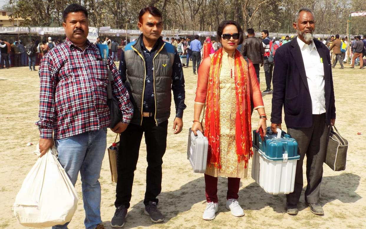 election,balrampur,polling