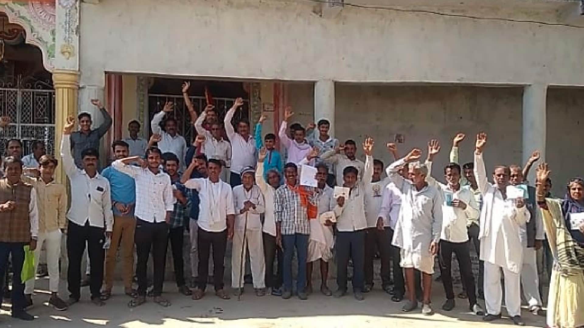 Parvati Irrigation Project in Sehore: Rawatkheda residents took out a rally demanding proper compensation, said - will die but will not leave the village