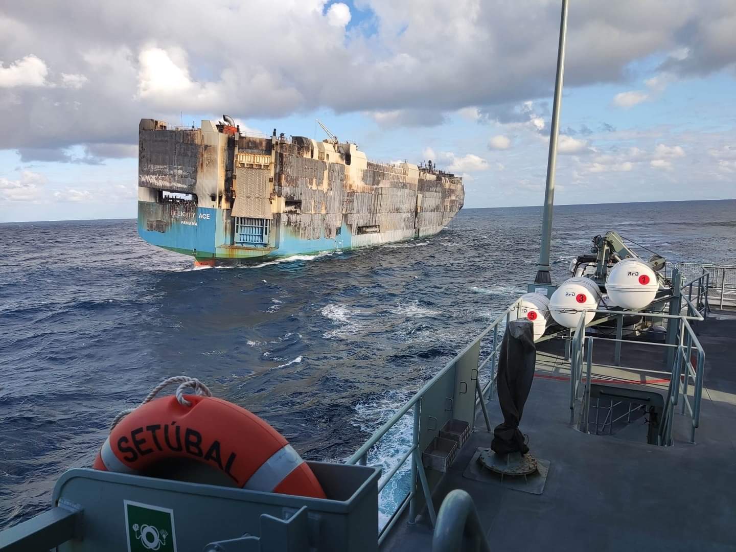 Cargo Ship Sinks with Porsches Ship with luxury cars sinks in Atlantic ocean cargo ship sinks with cars ship sinks in atlantic ocean