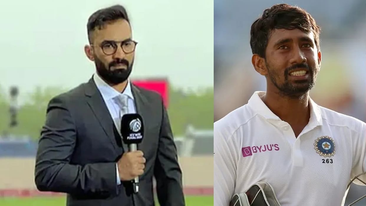 Dinesh Karthik said Wriddhiman saha is one of the best wicketkeeper in world