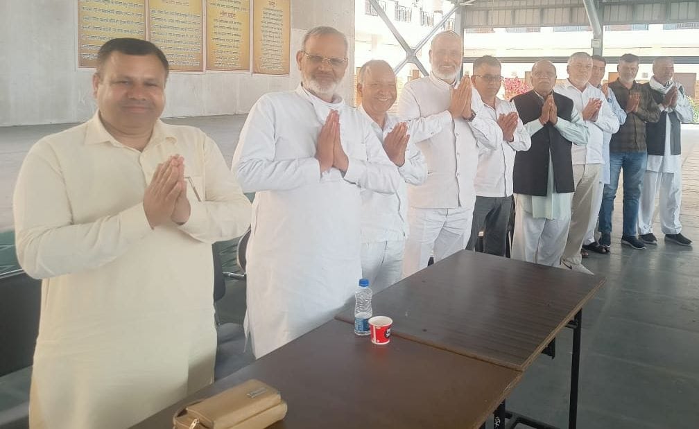 Committee's oath ceremony in Gurukul Kanya Marmajra