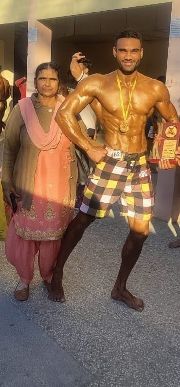 Haryana's son became Mr. Punjab