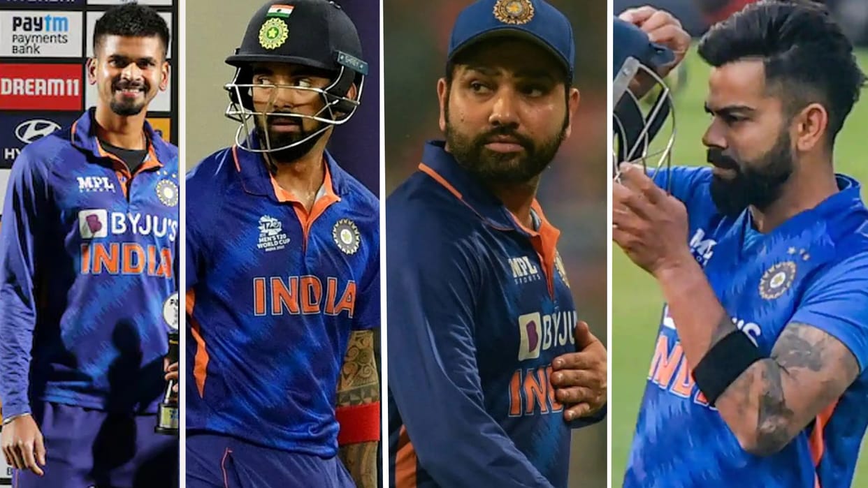 ICC T20I Rankings Virat Kohli out of Top 10 in T20i know rohit sharma kl rahul Shreyas Iyer ashwin bumrah latest rankings