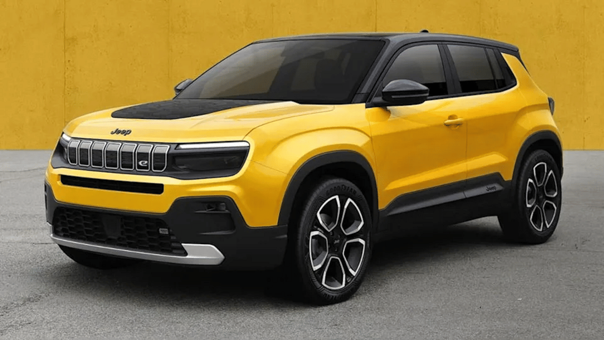 Jeep Electic SUV Upcoming Jeep SUV Models Jeep reveals its first-ever electric SUV