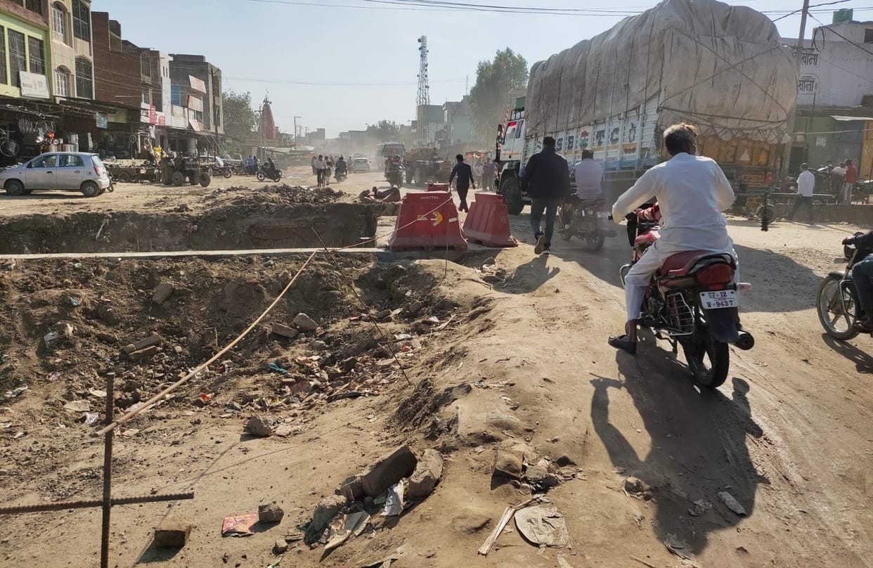 The problem increased due to the slow pace of culvert construction