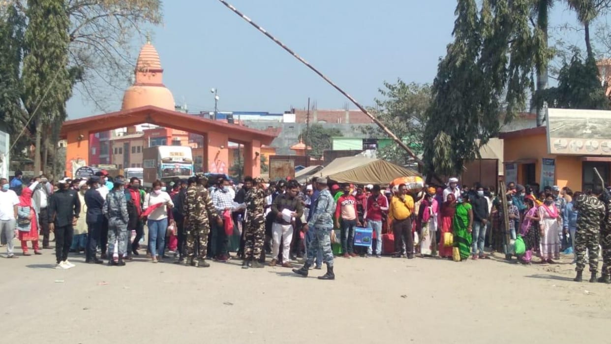 Vigilance increased on border regarding UP elections 2022