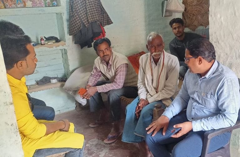 12 km. Pramod Singh, a medical student trapped in Ukraine, boarded a walking train