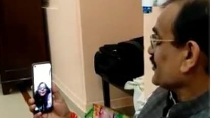 Sunidhi of Katni returned safely from Ukraine, said - proud to be an Indian, MP VD Sharma went on video call