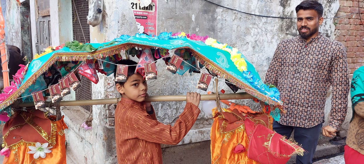 Hathras: Devotees performed Jalabhishek of Mahakal with Gangajal