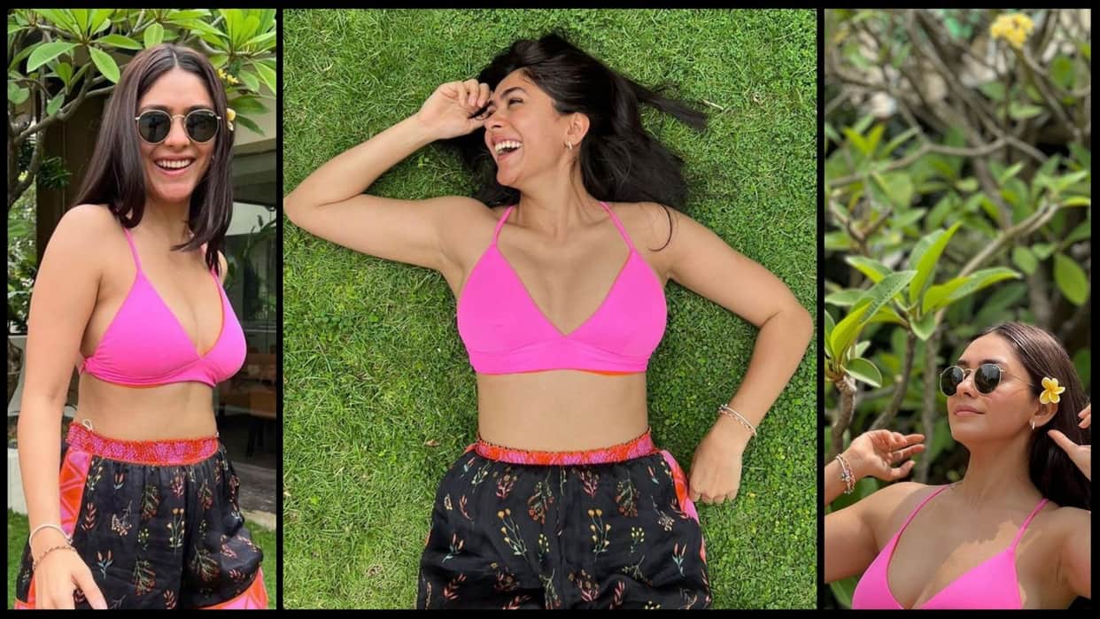 Mrunal Thakur takes a break from her busy schedule; enjoys scenic beauty with sister in Sri Lanka before release of Jersey