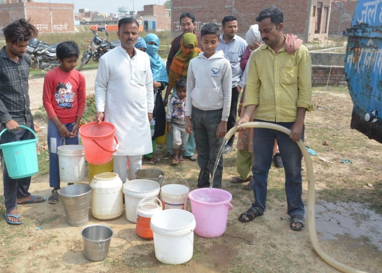 30 thousand population of 12 localities struggling with water crisis