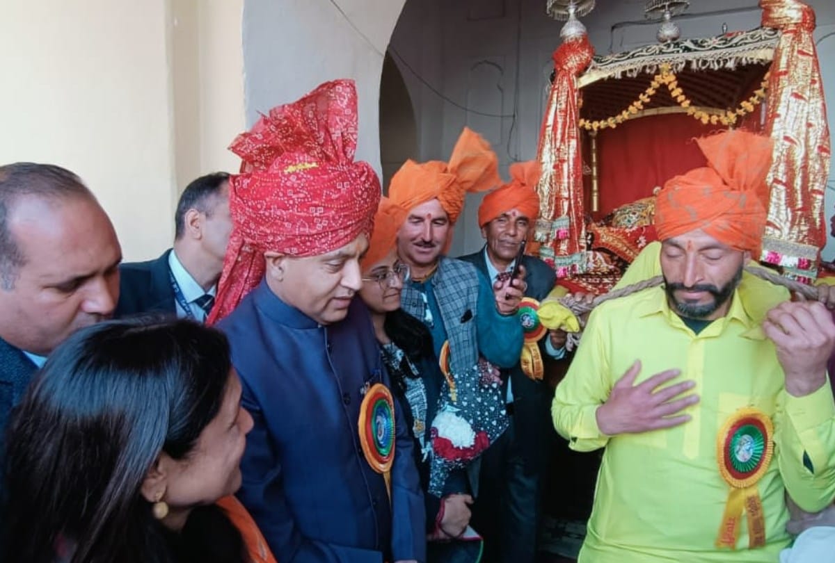 International Mandi Shivratri 2022: Rajdevta Madhorai Jaleb Held In Royal Style in Mandi