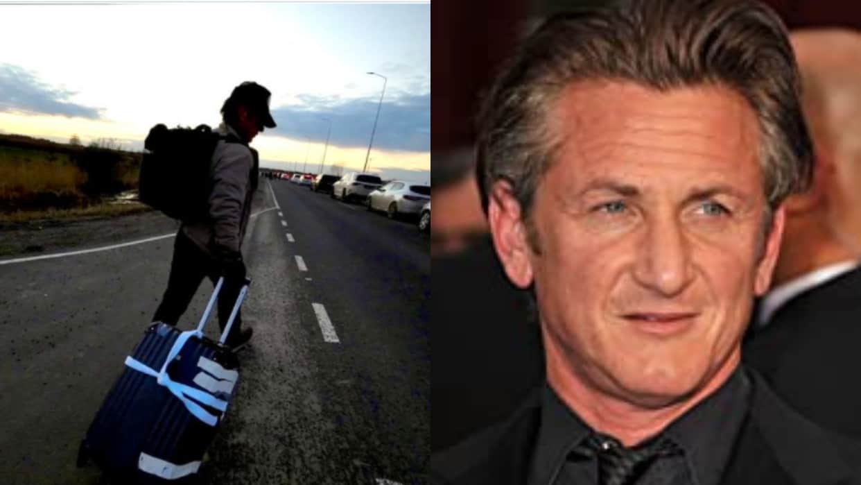 Russia Ukraine War: Hollywood actor Sean Penn leaves Ukrain on foot