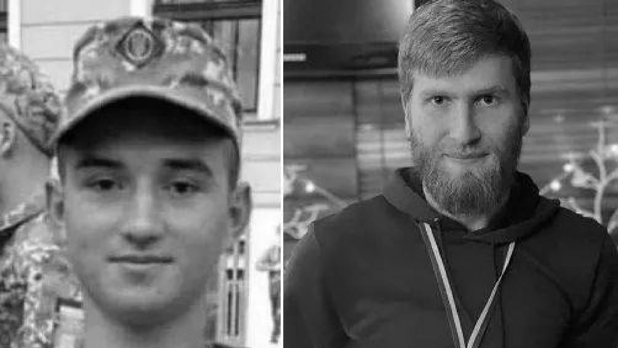 War in Ukraine two Ukrainian Footballer Vitalii Sapylo and Dmytro Martnenko died in russian attack