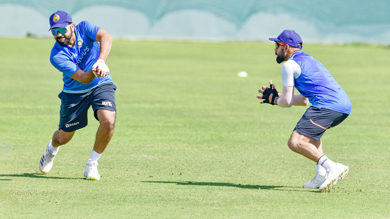 Virat Kohli 100th Test: Kohli practiced hard on nets, cover drive shots on Siraj ball, Rohit also batted long on nets