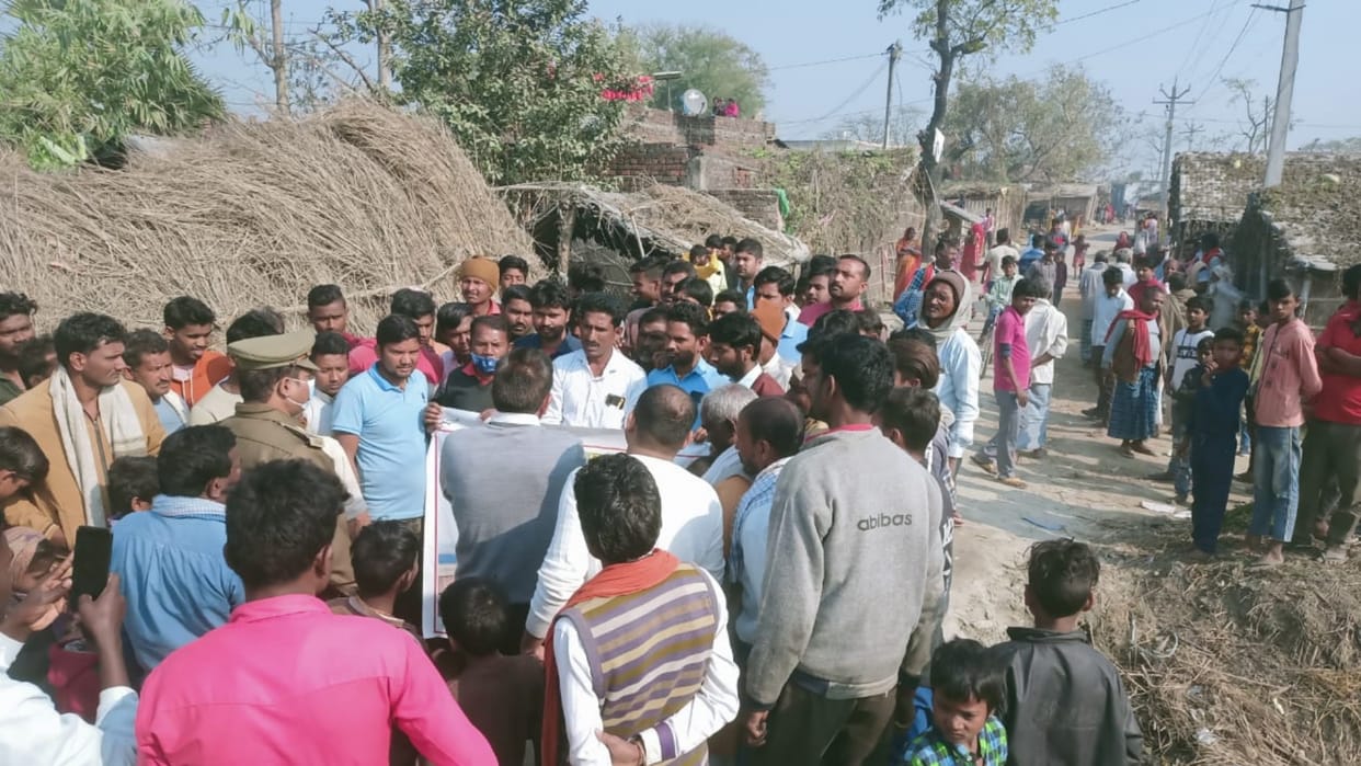 Villagers refused to vote in UP Election 2022 at Kushinagar