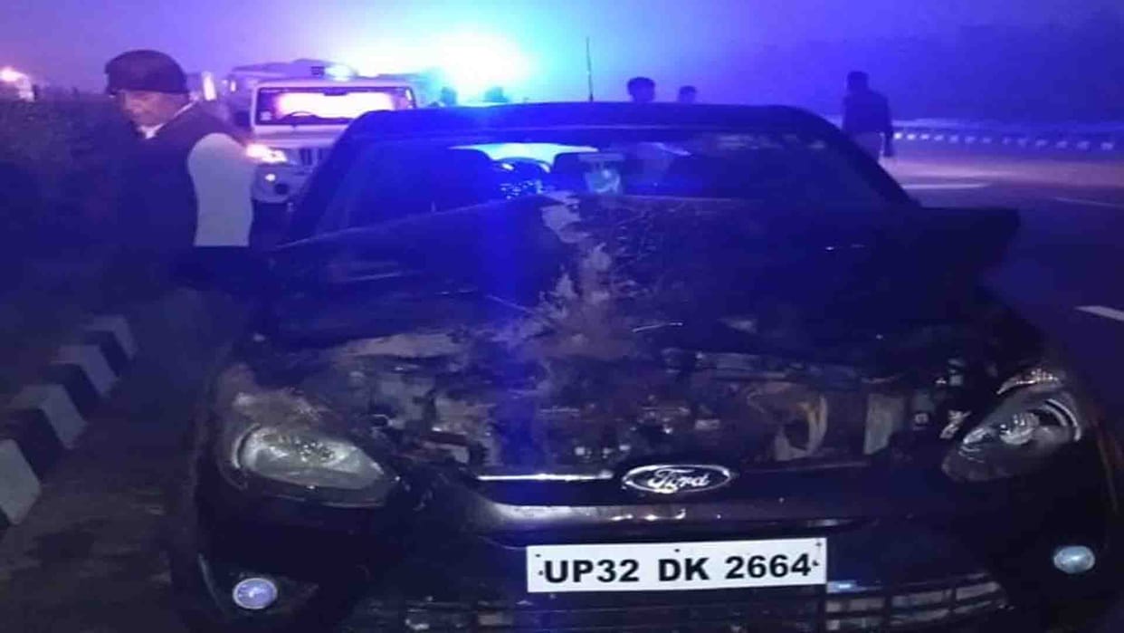 Road accident in Unnao, AAP MLA injured
