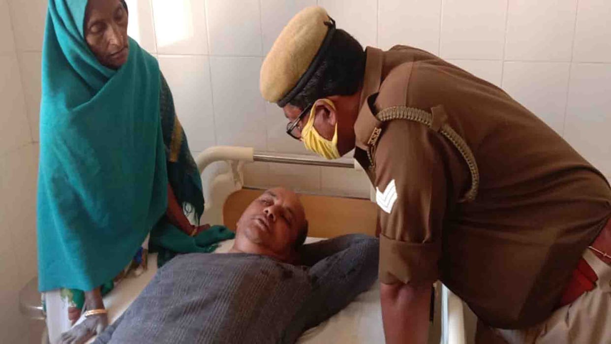 Troubled by police extortion, youth attempts self-immolation outside SP office