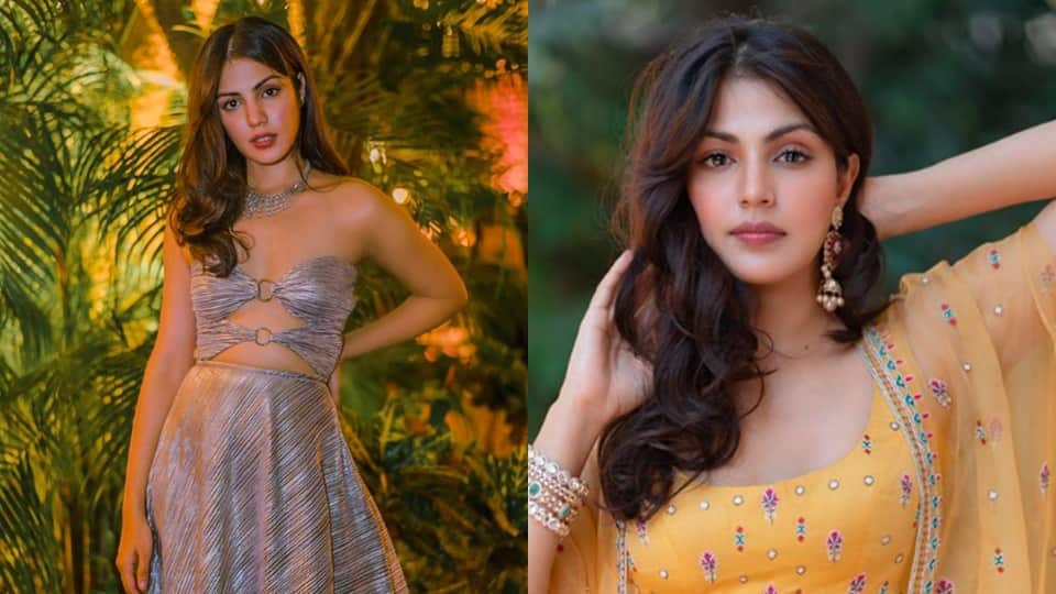 rhea chakraborty shared a photo on social media in silver outfit