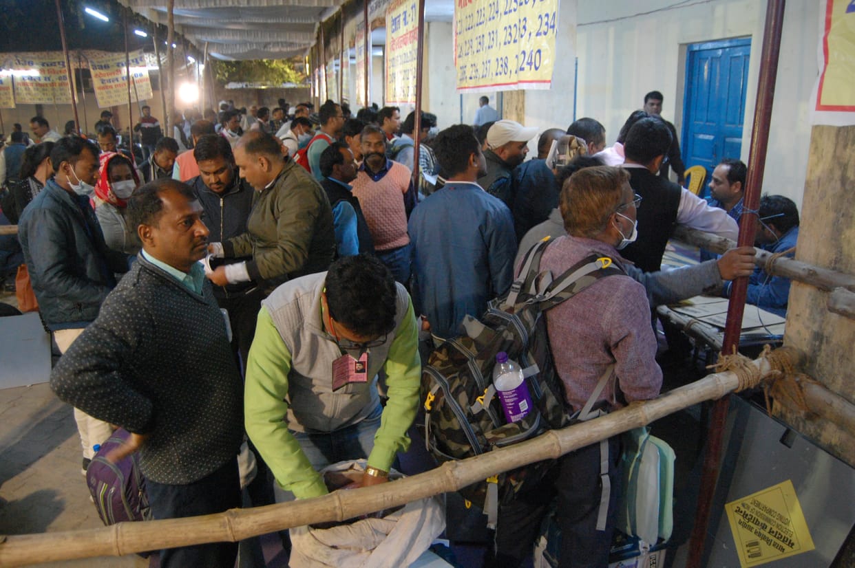 EVMs stored at two places for the first time