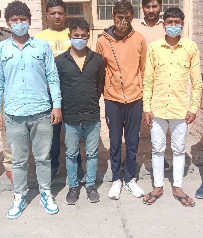Four accused arrested for extortion