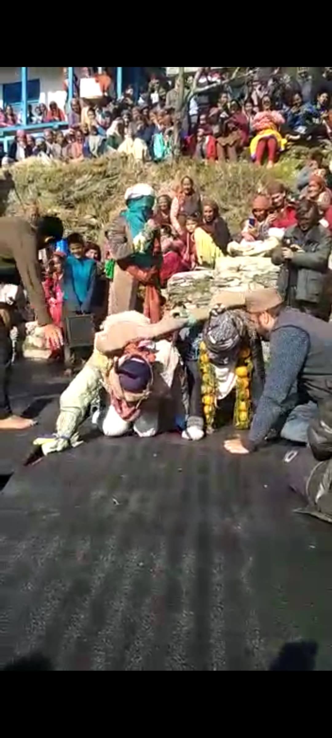 nither on the ocassion of mahashivratri  people play swang