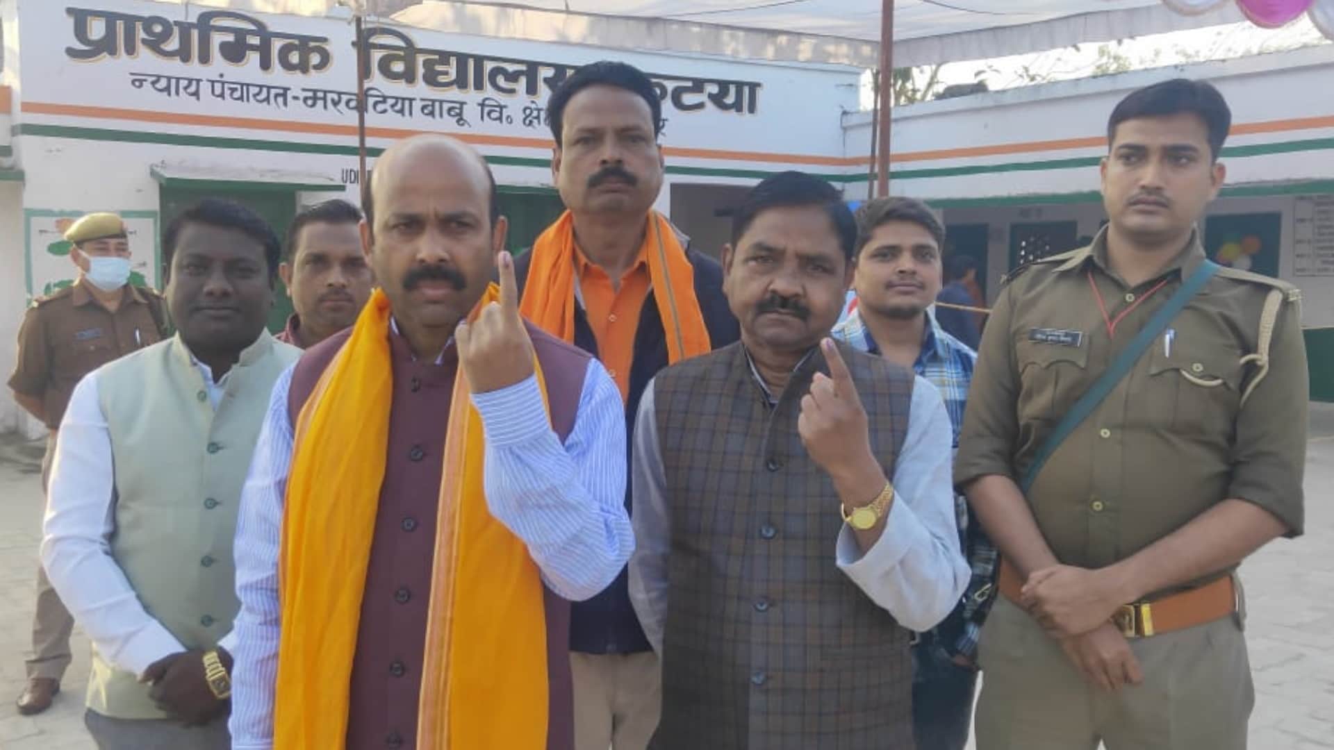 all Big leader voted in UP Election 2022