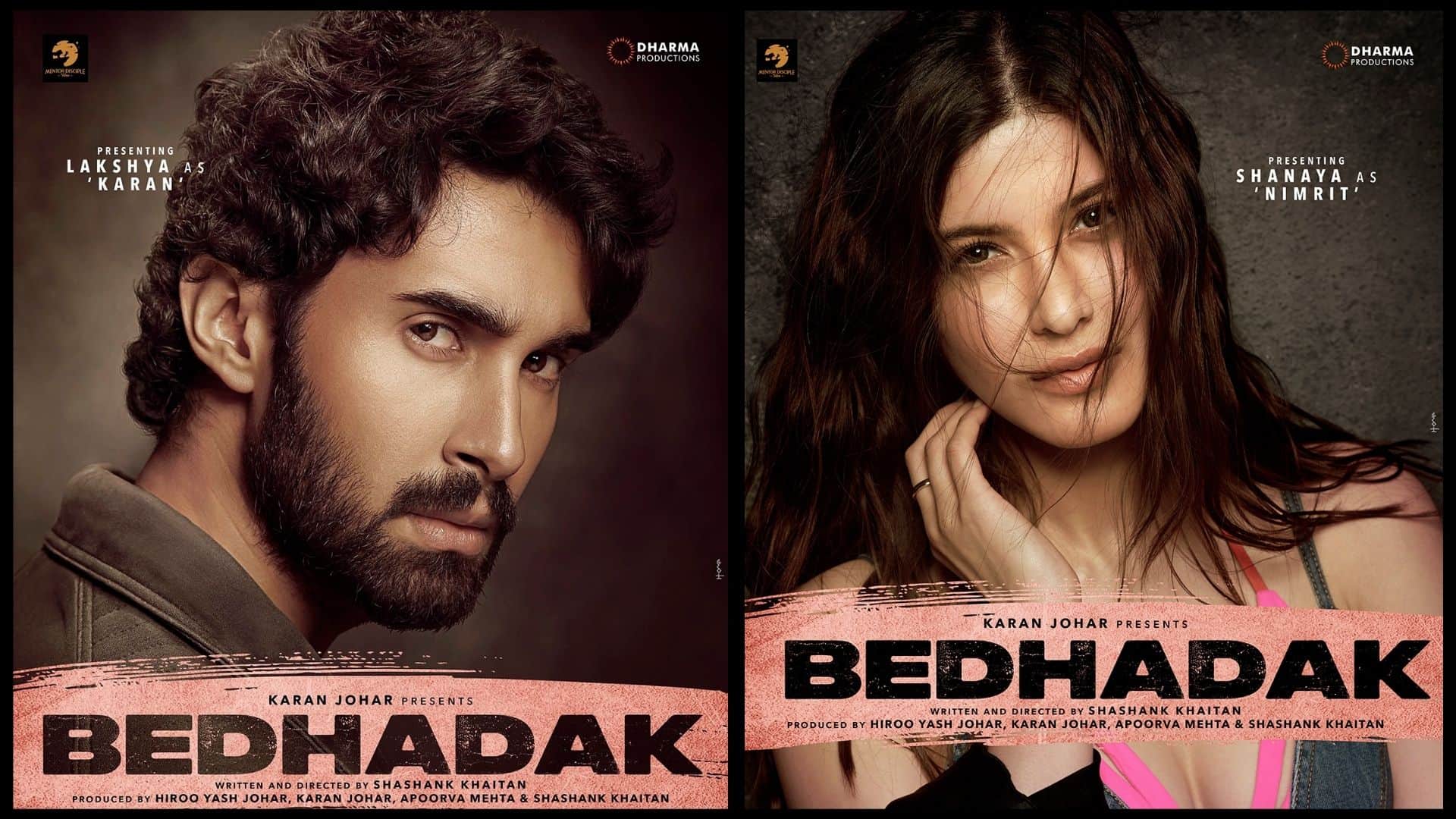 Karan Johar Dharma Productions Introduced lakshay as a new star of film upcoming film Bedhadak