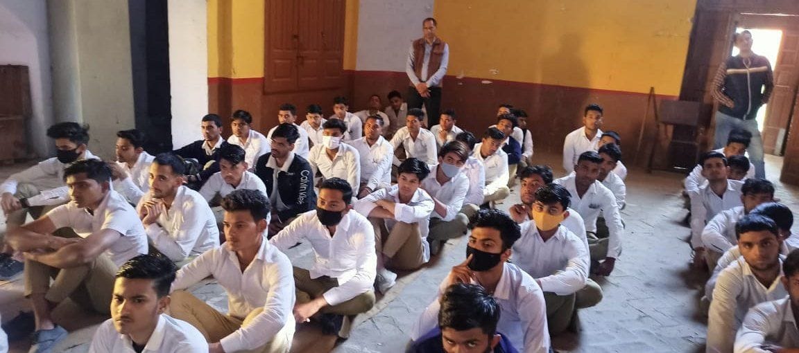 Students made aware about cyber crime