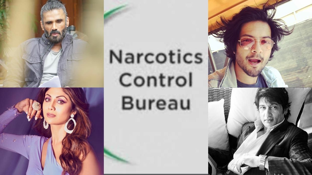 Bollywood celebrities like sunil shetty, ali Fazal, Shilpa shetty supports NCB India in Drugs abuse