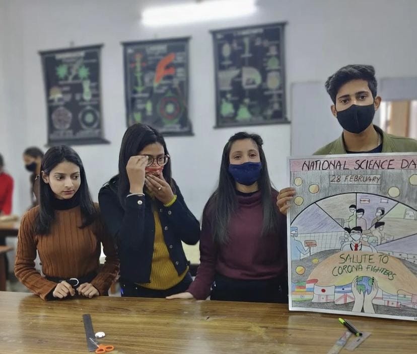 Ayush in speech competition, Neha first in Rangoli