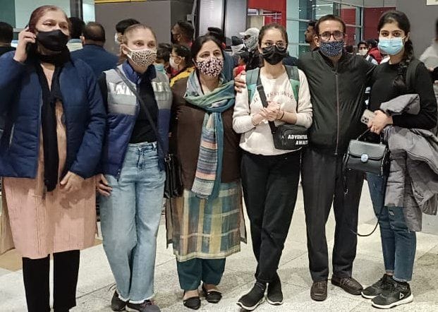 Anjali was able to cross the Hungarian border in 55 hours