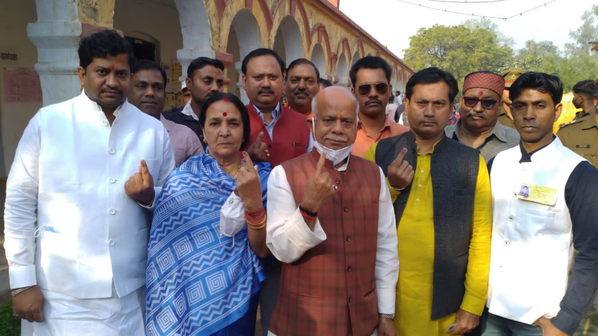 all Big leader voted in UP Election 2022