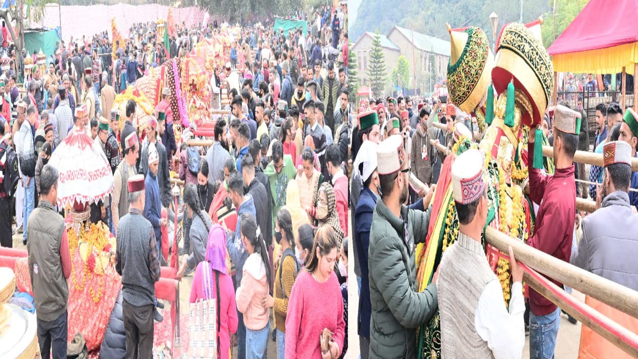 International Mahashivratri Festival: Flood of faith in Paddal mandi, 190 gods and goddesses sit together