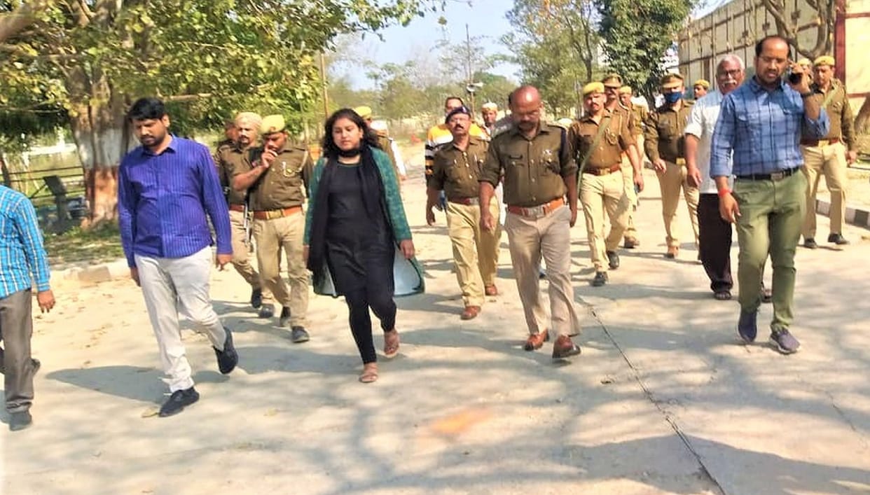 DM and SP inspected the counting site