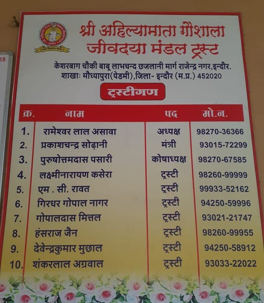Indore: Carcasses of more than a hundred cows were found in Adarsh Gaushala, dogs and vultures scratching skeletons, collector ordered an inquiry