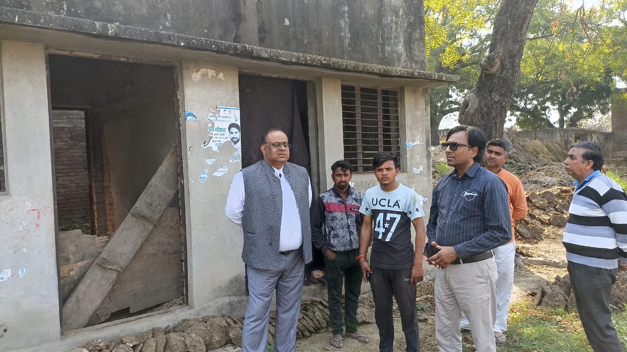 CMO's inspection of Singoli Taga Sub Health Center