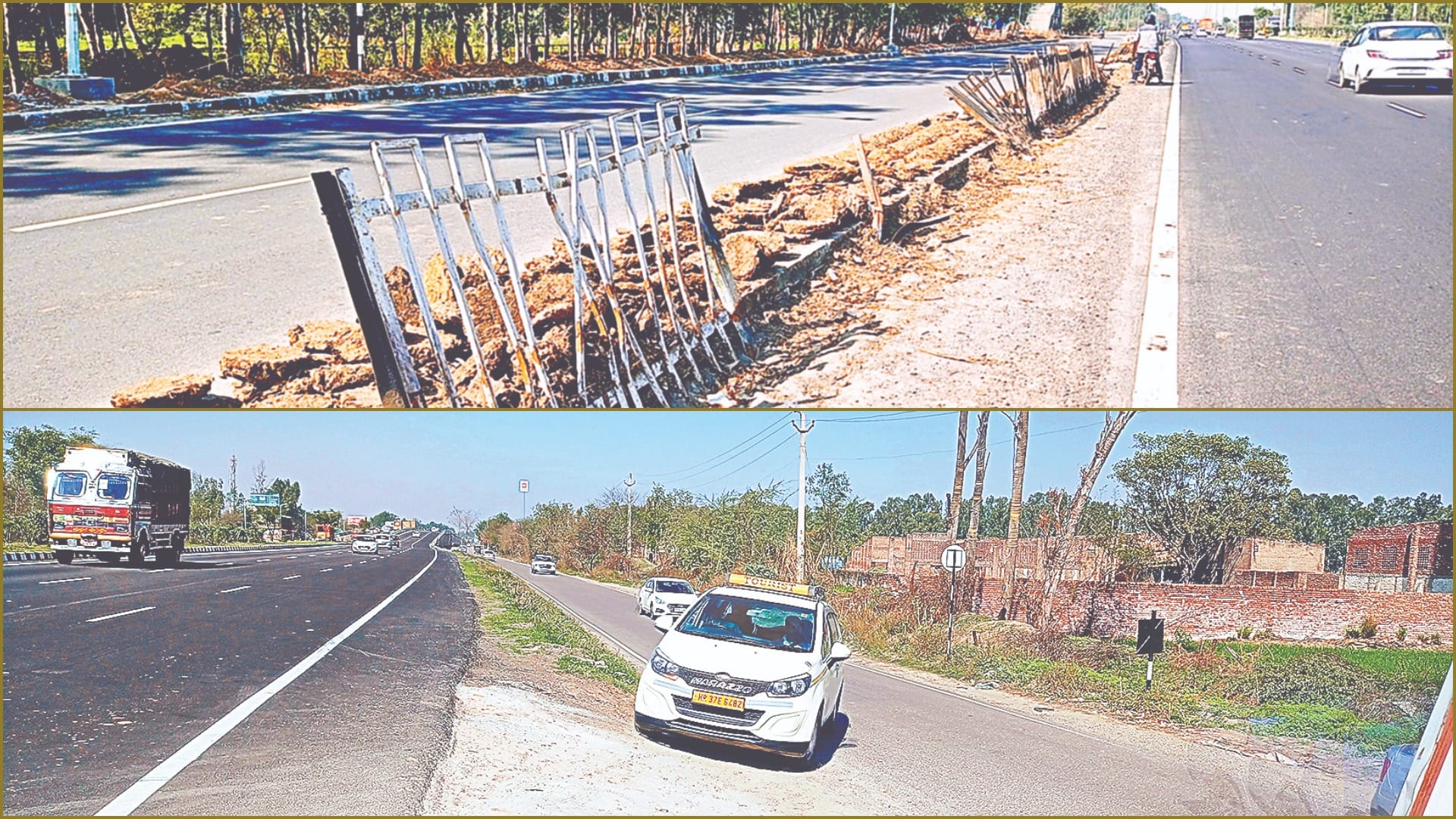 Ground report of Chandigarh to Delhi National Highway-44
