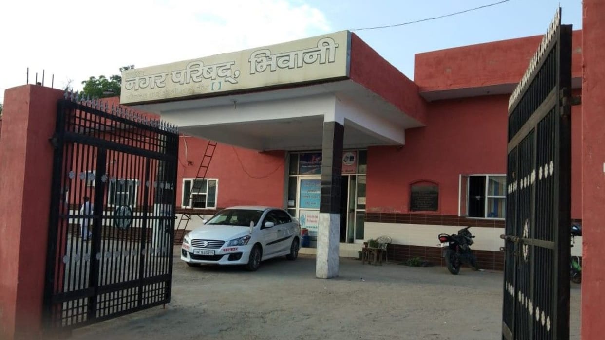 Politicians preparing for city council elections in Bhiwani of Haryana