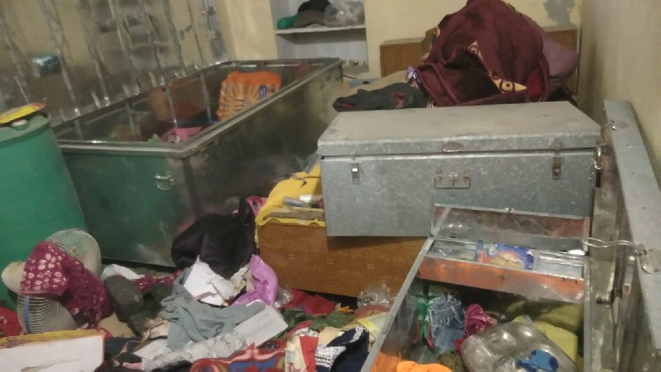 Miscreants looted after killing the elderly woman in pali rajasthan