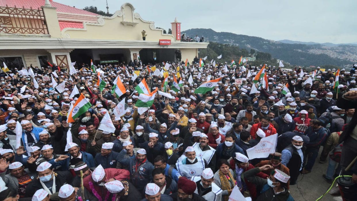 himachal election 2022: OPS is a big weapon of Congress in Himachal, BJP is blaming the Virbhadra government