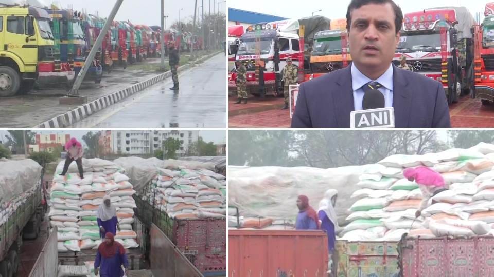India sent second consignment of wheat to Afghanistan