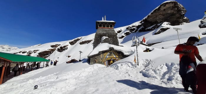 Number of visitors to Third Kedar crossed one lakh