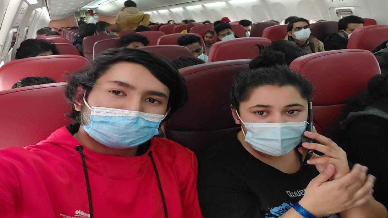 The student who came home from Ukraine told how difficult it was to cross the border