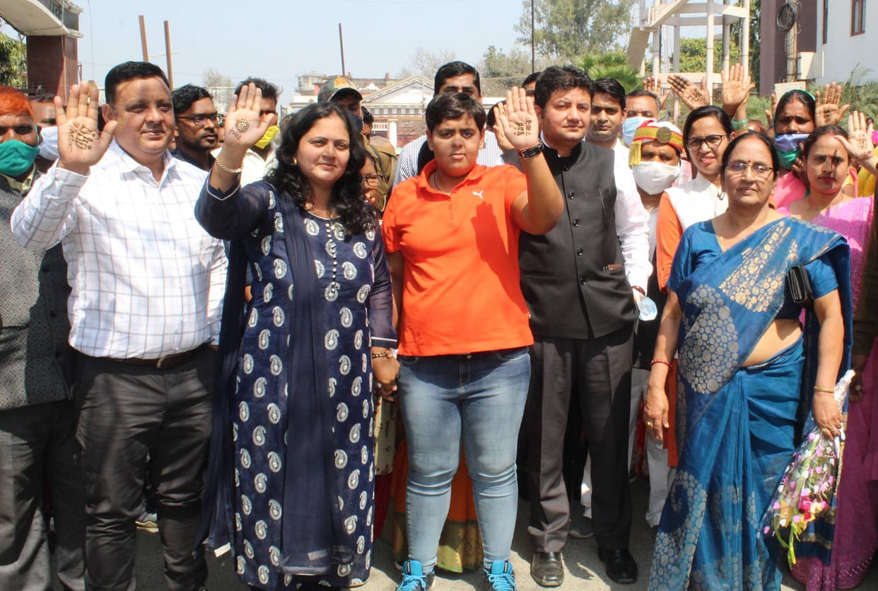 Youth icon Jiya Rai made people aware