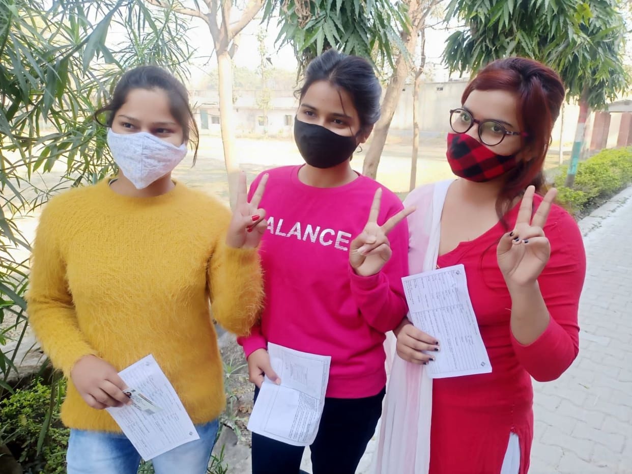 Youth voted with enthusiasm and enthusiasm