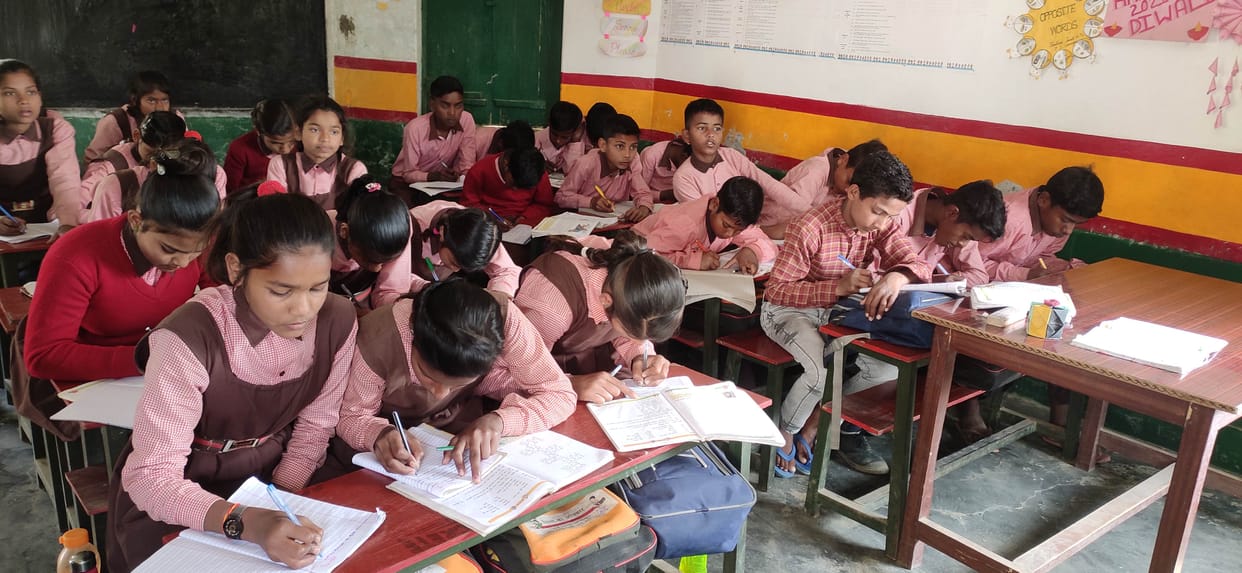 Teachers are few and there is a shortage of textbooks