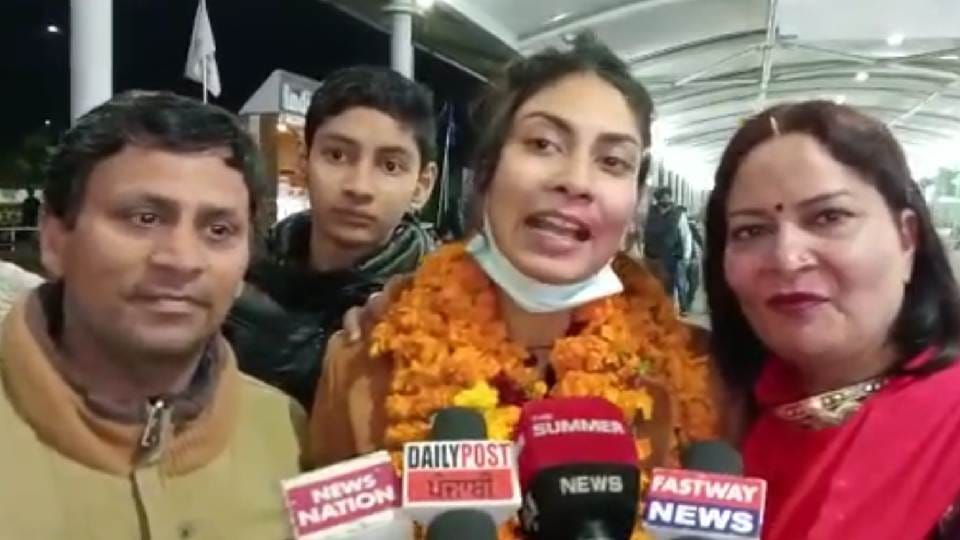 Five students from Punjab stranded in Ukraine reached India